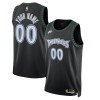 Maillot Homme Minnesota Timberwolves Personnalisable 2025-26 Nike Classic Edition Noir Swingman Maillot Homme Minnesota Timberwolves Personnalisable 2025-26 Nike Classic Edition Noir Swingman
